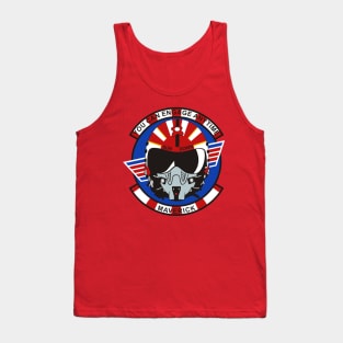 Sundown Helmet Tank Top